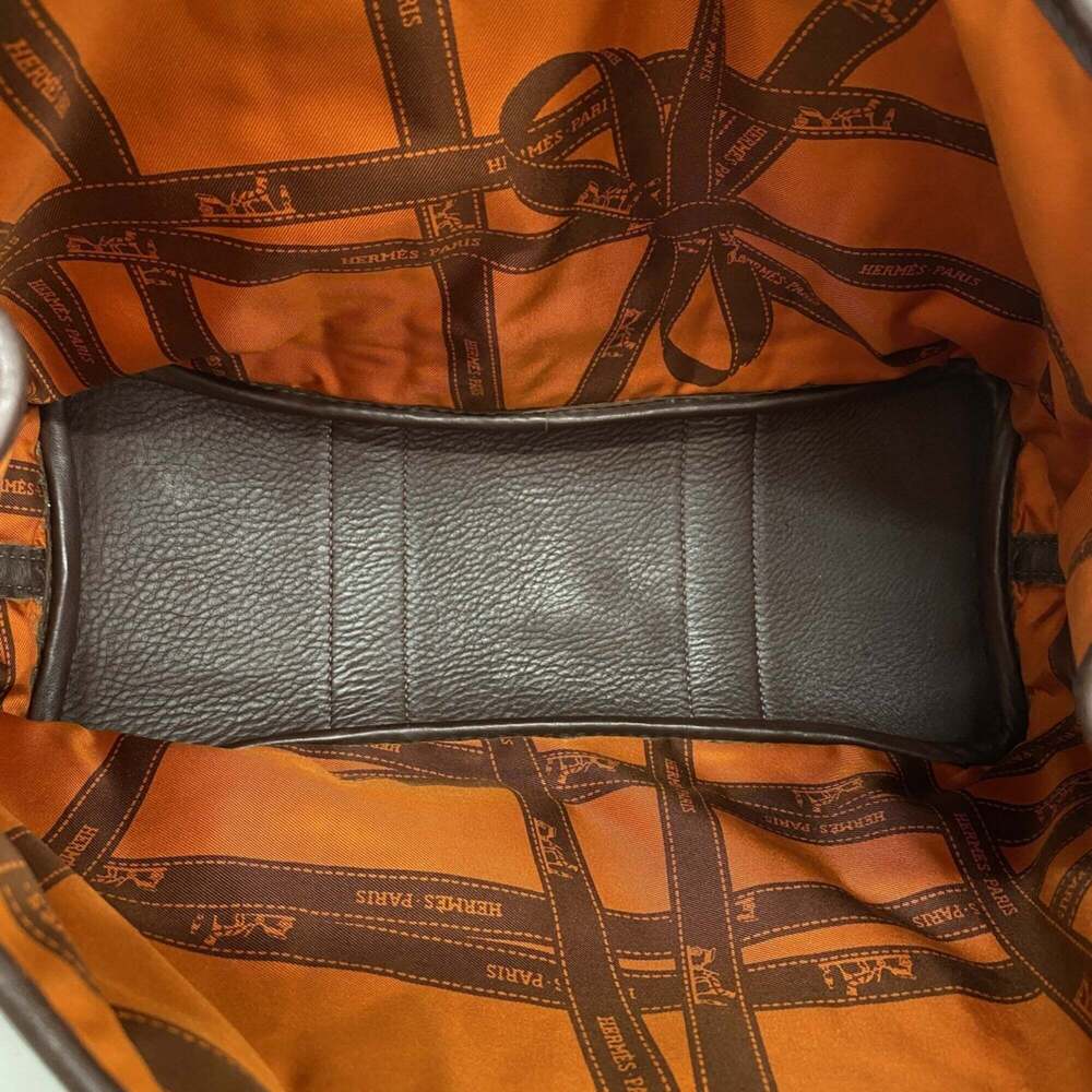 Hermes Garden Twilly TPM Tote Bag, Swift Havana Leather, □H Stamp, Women's, P... - Picture 4 of 11